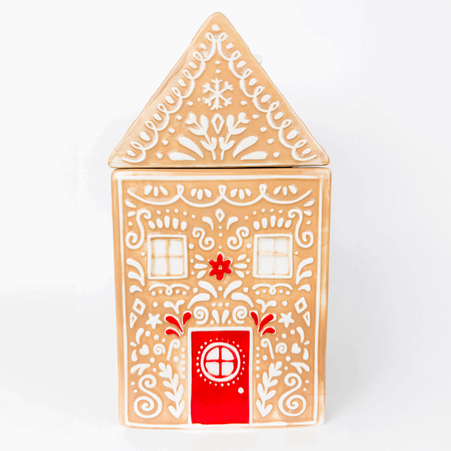 Marks and Spencer Gingerbread House Ceramic Cookie Jar M&S