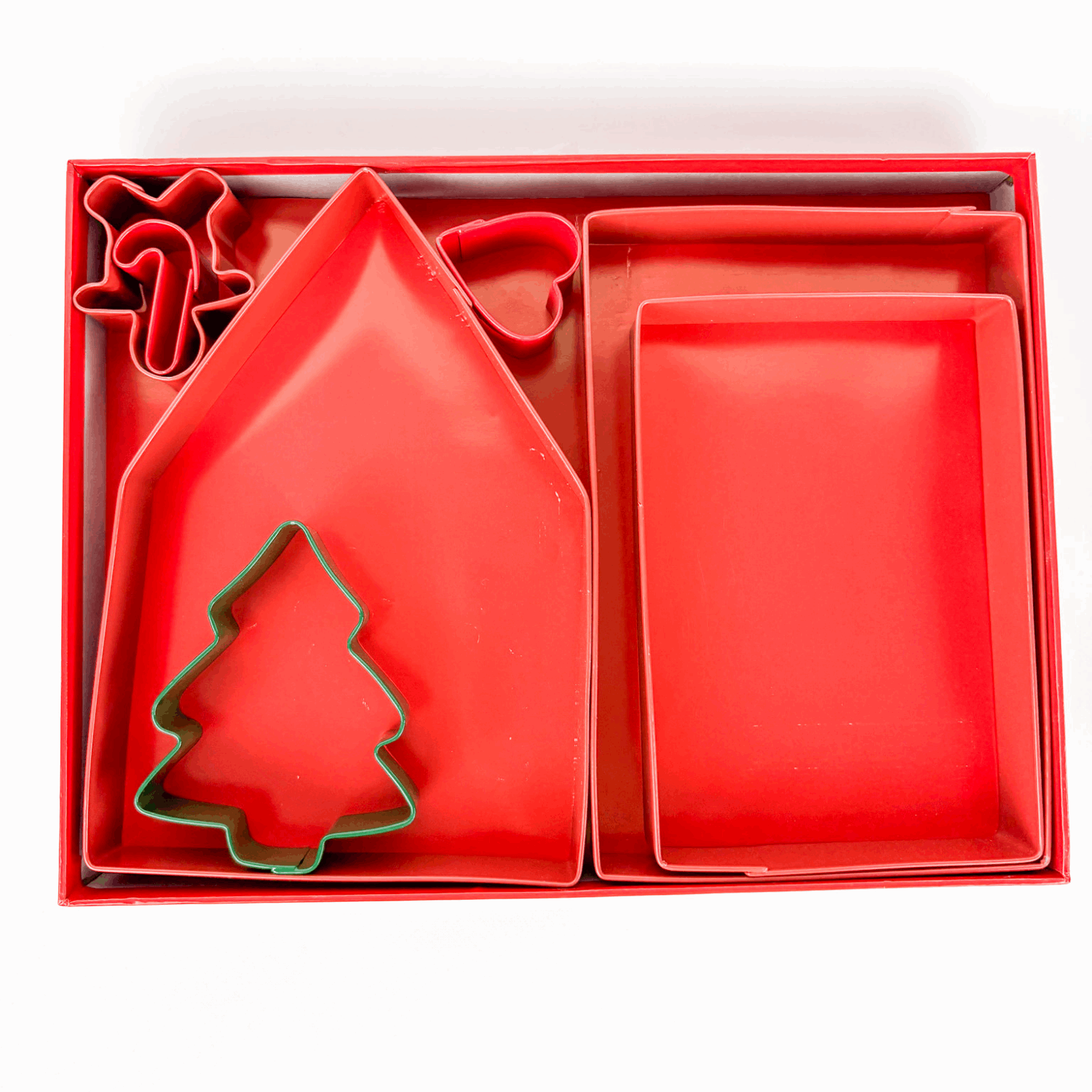 R&M 2005 Gingerbread House Baking Cutter Set 7 Piece R&M