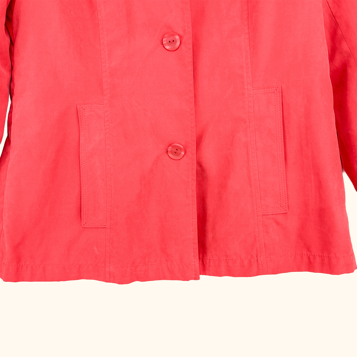 M&S Red Soft Touch Smart Jacket - Size 10