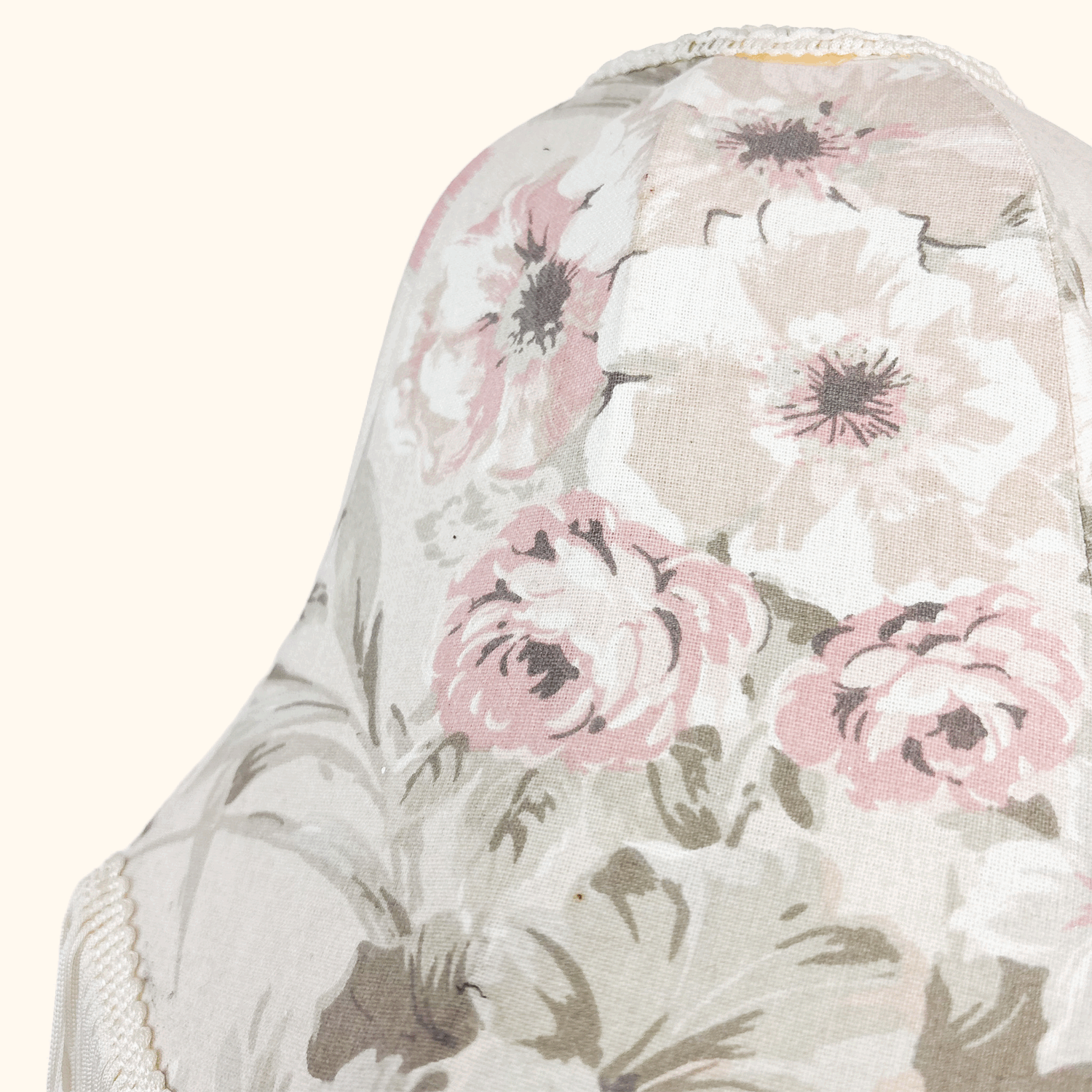 Pastel Rose Floral Small Bell Lampshade