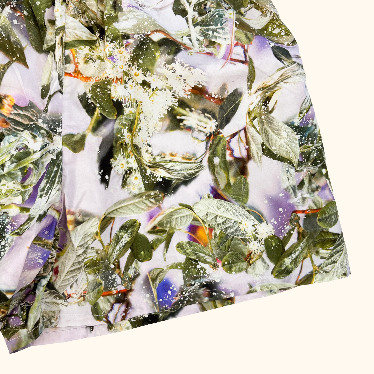 Arket Mystical Floral Cotton Shorts - Size 10