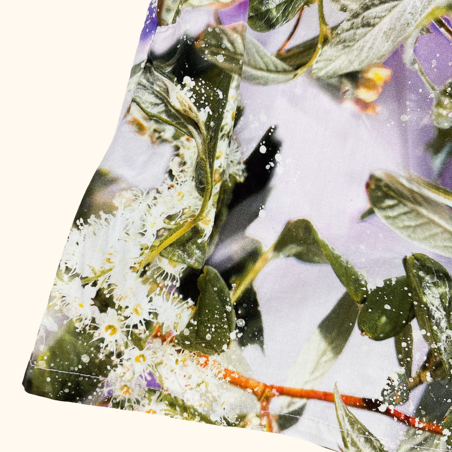 Arket Mystical Floral Cotton Shorts - Size 10