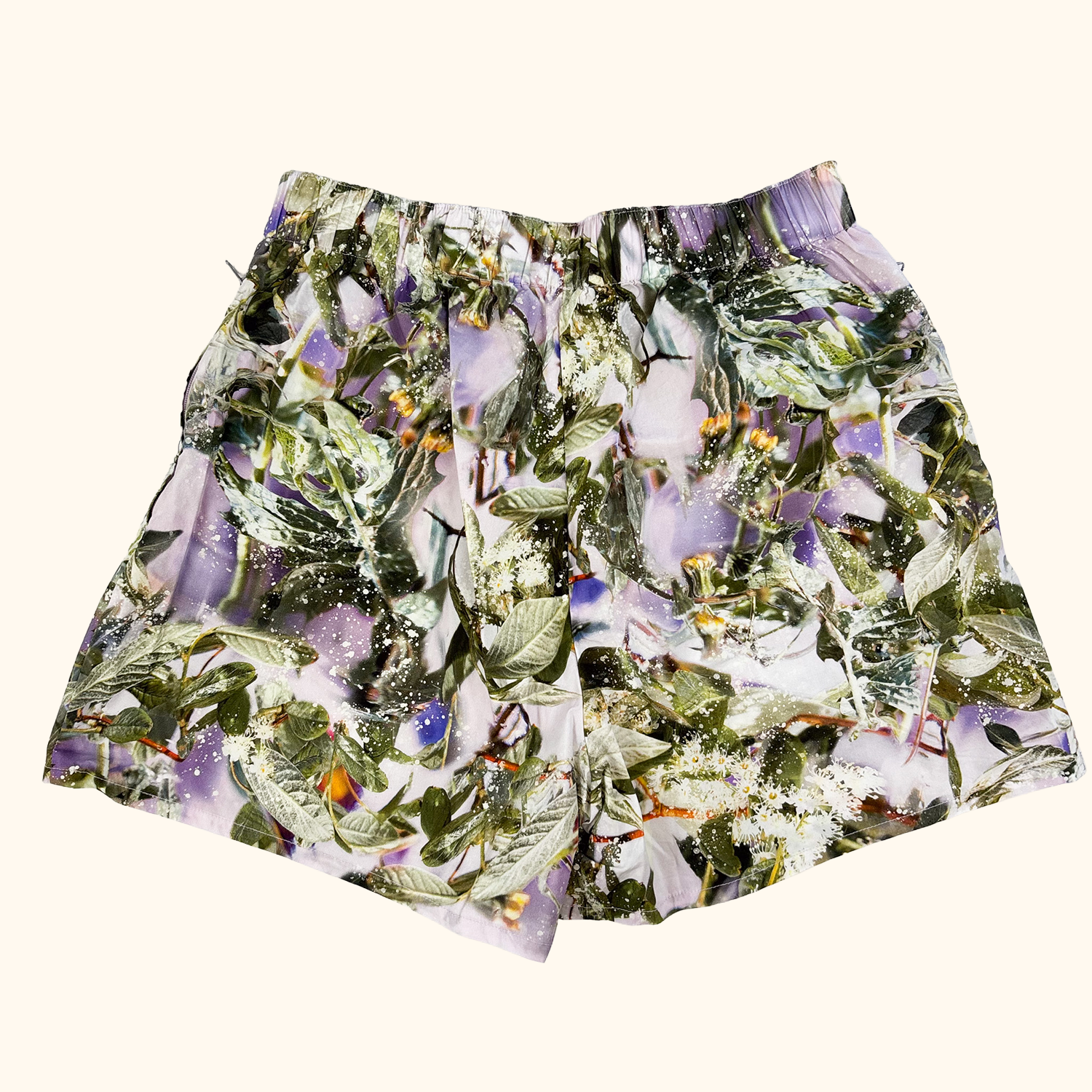 Arket Mystical Floral Cotton Shorts - Size 10