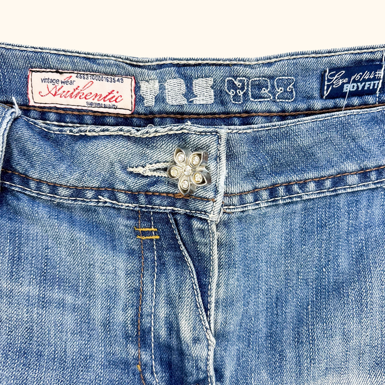 New Look Yes Yes Boyfriend Denim Shorts - Size 16