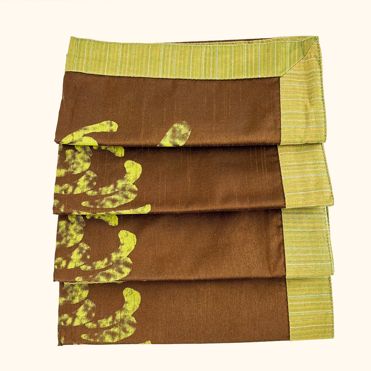 PartyLite Siena Lights Reversible Fabric Placemats Set of 4
