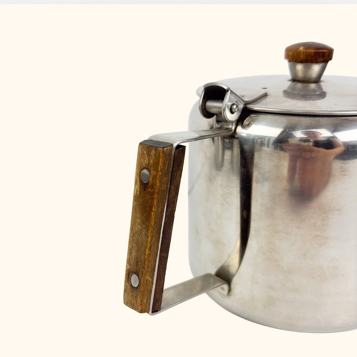 Mid Century Stainless Steel Tea Coffee Set
