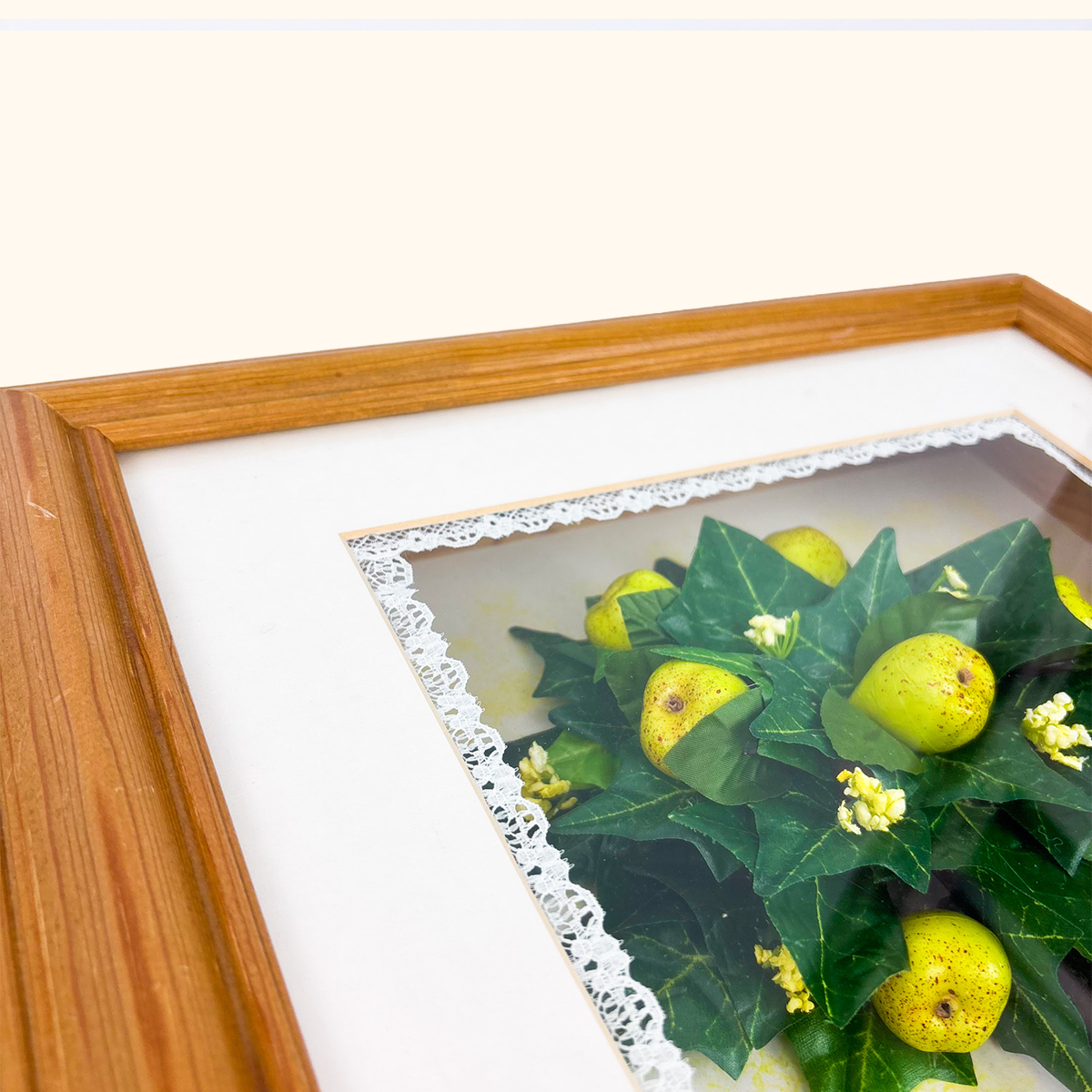 Potted Lemon Tree 3D Shadow Box