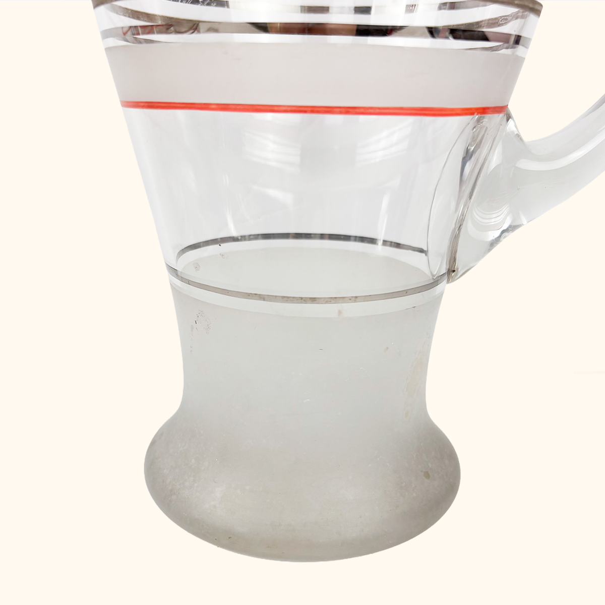 Vintage 1950s Lemonade Pitcher and Glasses Set 7pc