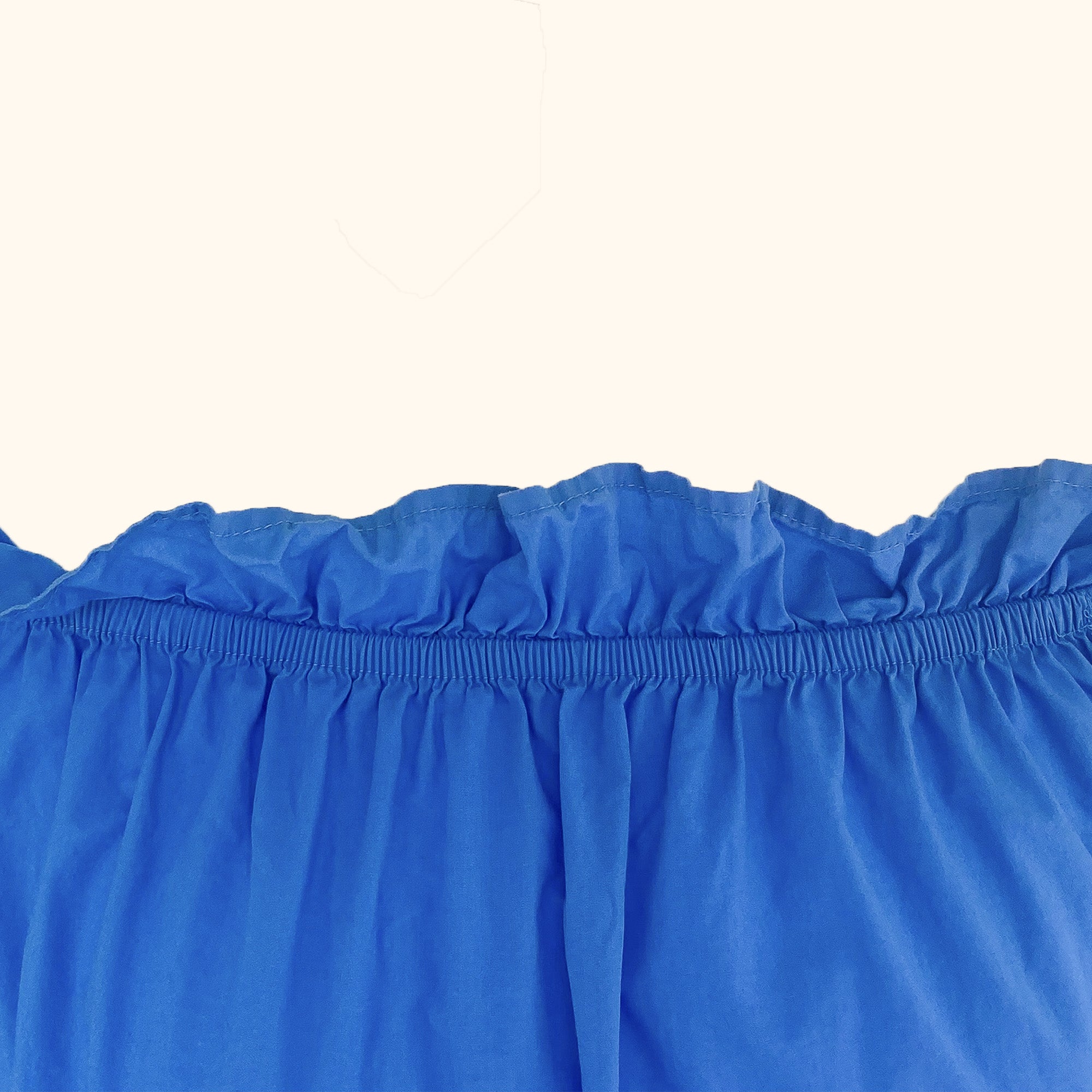 River Island Blue Bardot Smock Dress - Size 14 -  - Dresses