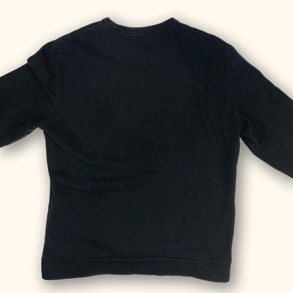Calvin Klein Black Logo Sweatshirt - Size Medium