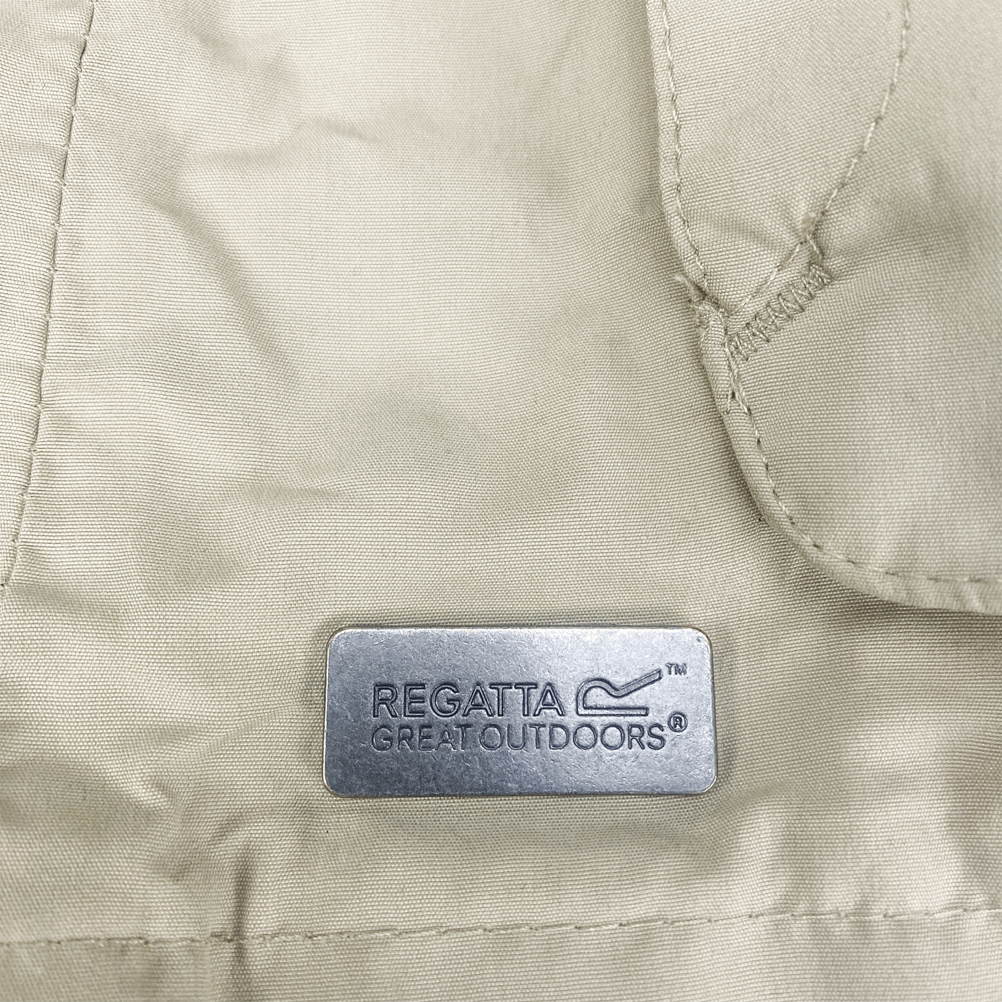 Regatta Khaki Rain Jacket - Size 16 - - Coats & jackets