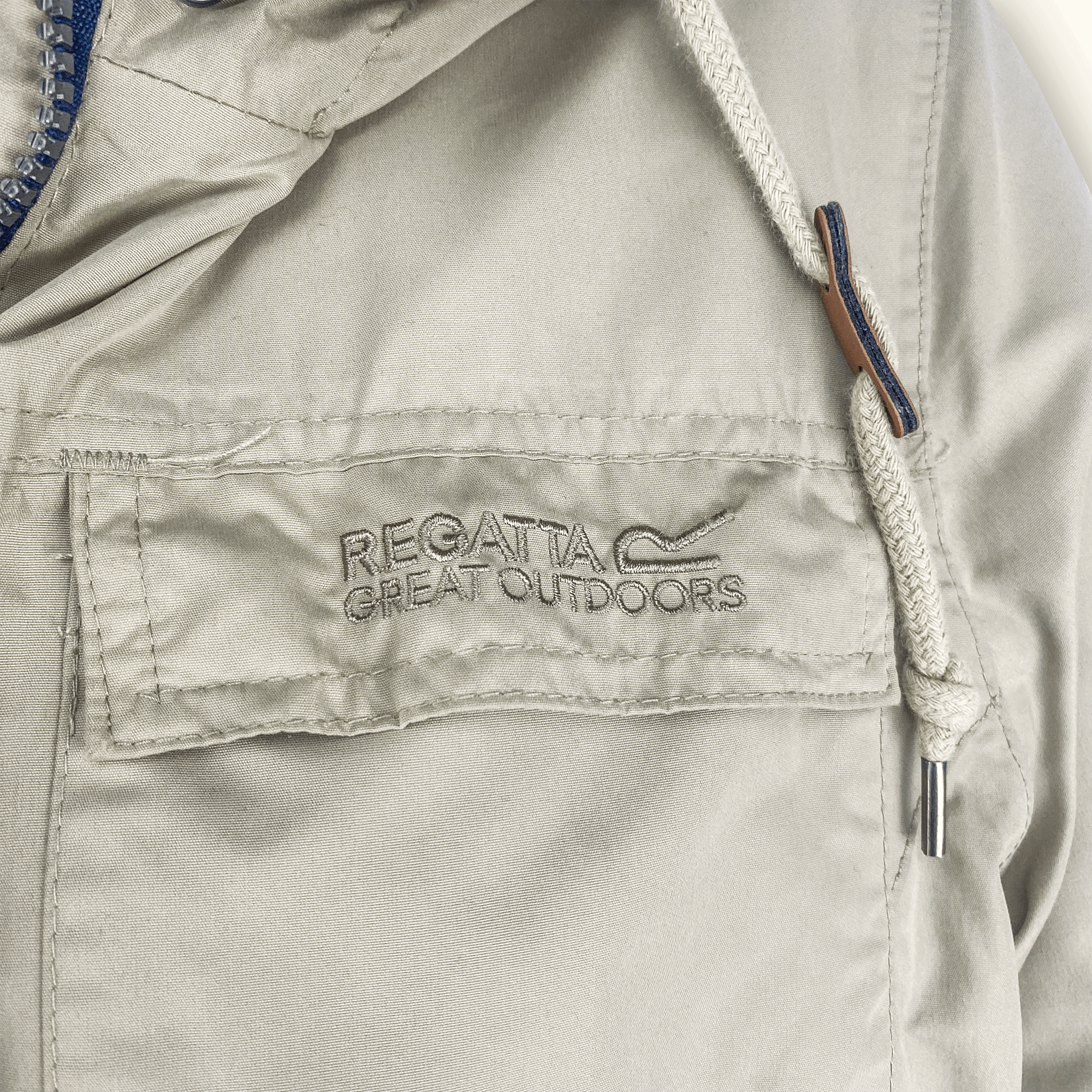 Regatta Khaki Rain Jacket - Size 16 - - Coats & jackets