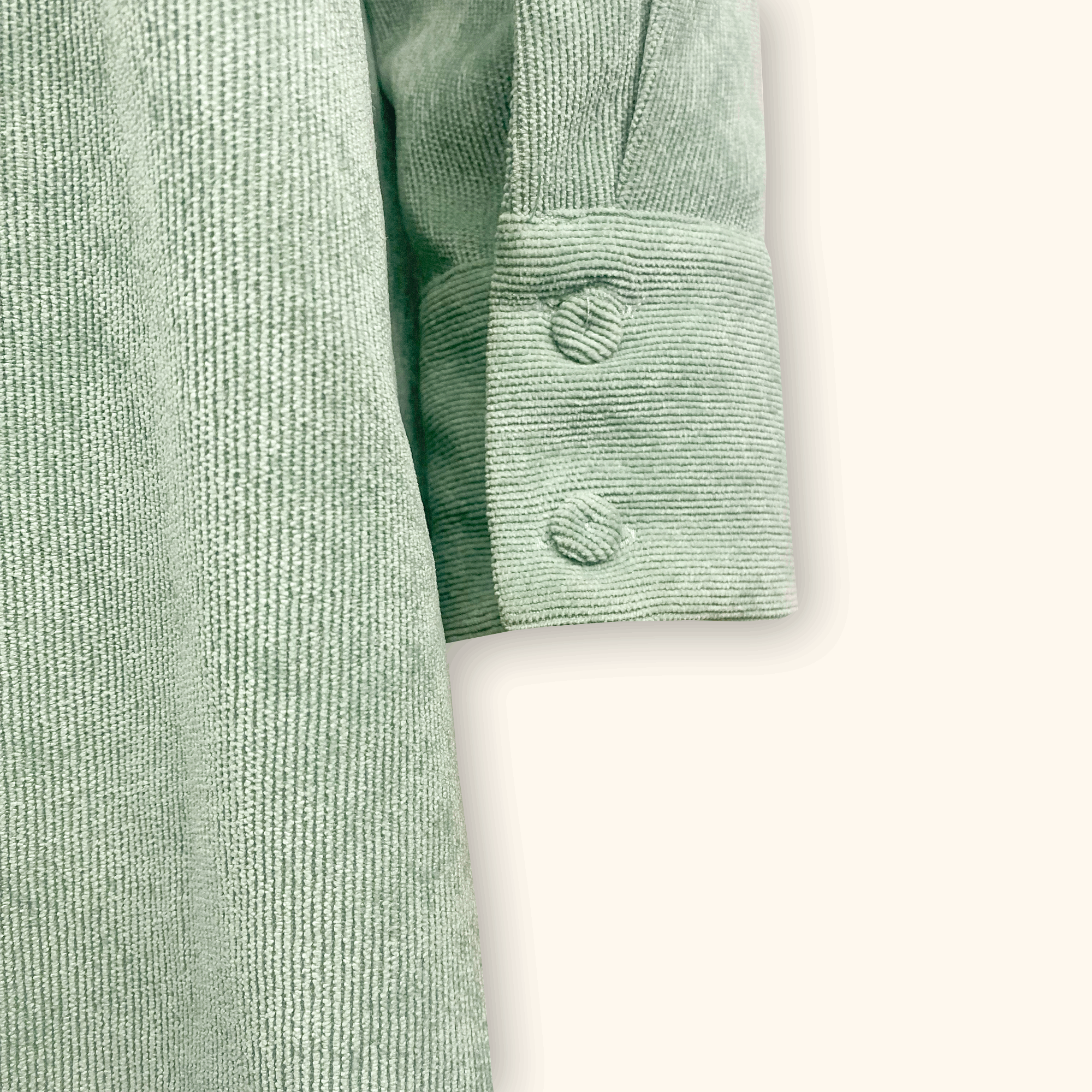 Zara Mint Green Corduroy Shirt - Size Large - - Tops & Shirts