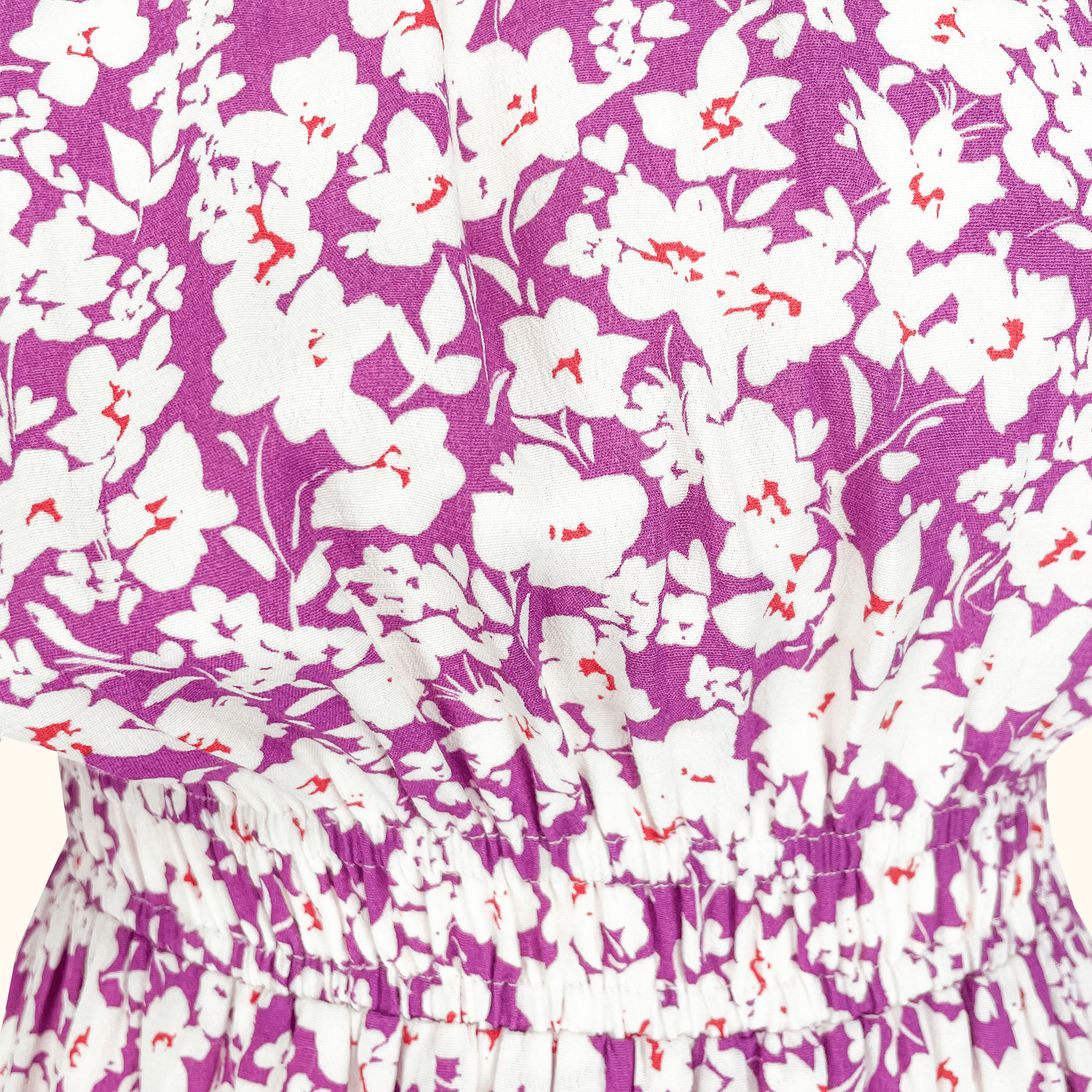 Hush One Shoulder Pink Floral Midi Dress - Size 10 Hush