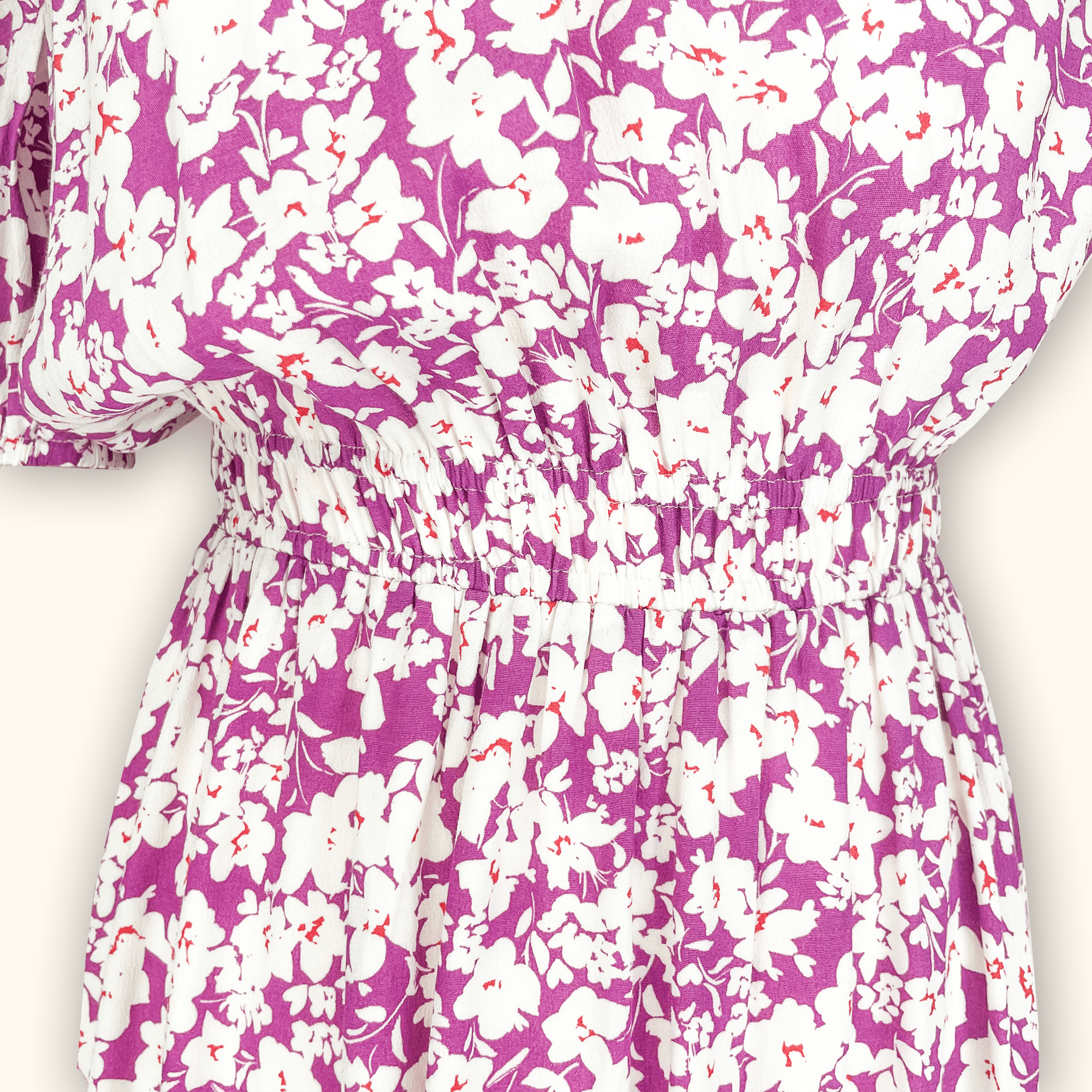 Hush One Shoulder Pink Floral Midi Dress - Size 10 Hush