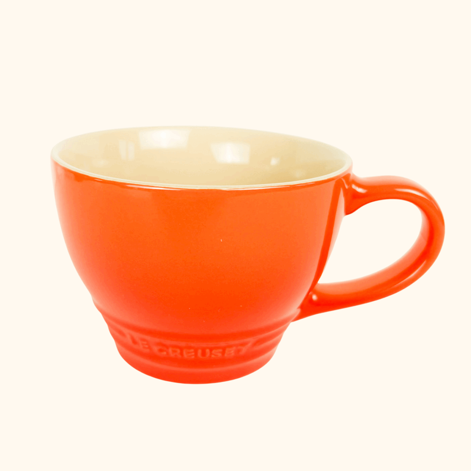 Le Creuset Volcanic Orange Stoneware Grand Mug 400ml -  - Kitchenware