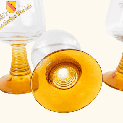 German Roemer Beehive Hock Wine Glasses Set of 5 Sunshine Thrift