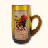 Vintage Spanish Amber Glass Bullfighting Round Mule Glass - Sunshine Thrift - Kitchenware