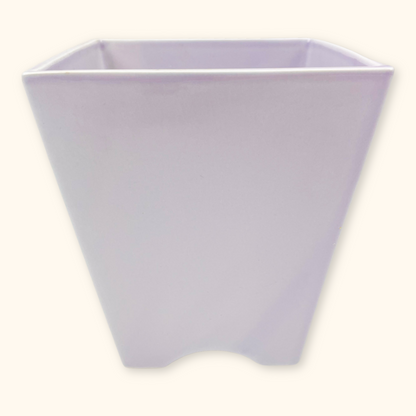 Lilac Purple Vintage Square Ceramic Planter