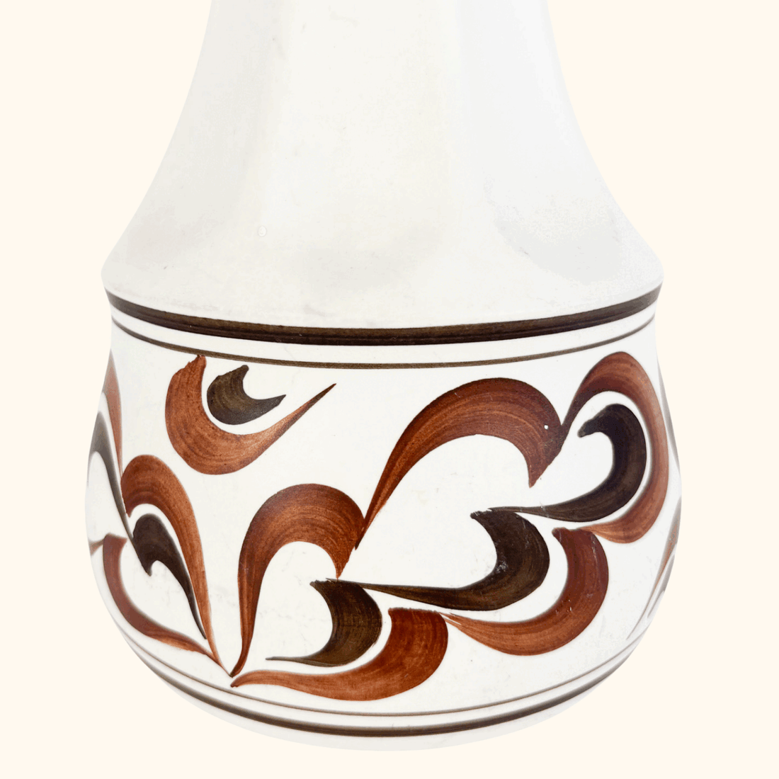 Radford Pottery Retro Ceramic Vase Sunshine Thrift