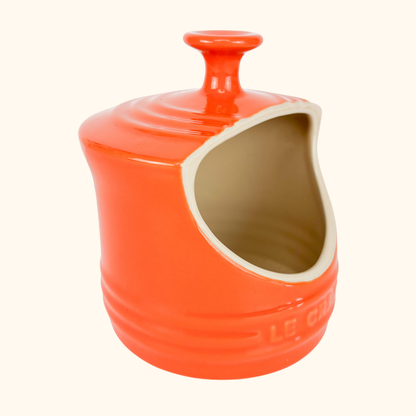 Le Creuset Stoneware Orange Salt Pig
