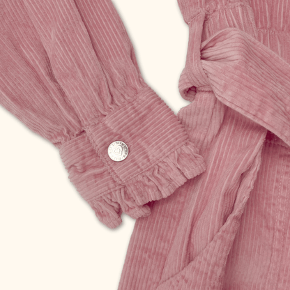 Miss Selfridge Pink Corduroy Jumpsuit - Size 8