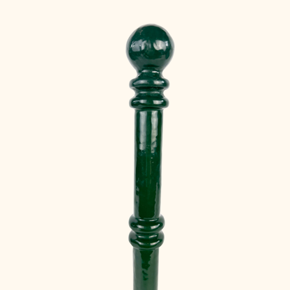 Dark Green Cast Iron Kitchen Roll Holder Sunshine Thrift