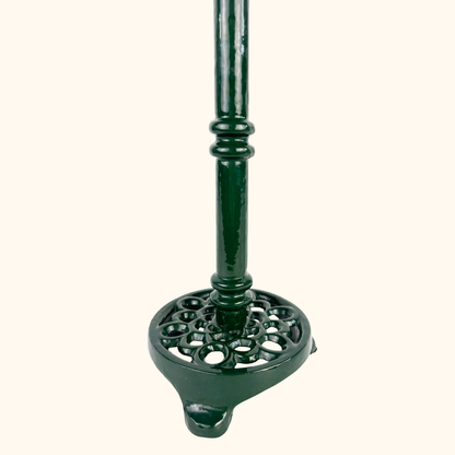 Dark Green Cast Iron Kitchen Roll Holder Sunshine Thrift