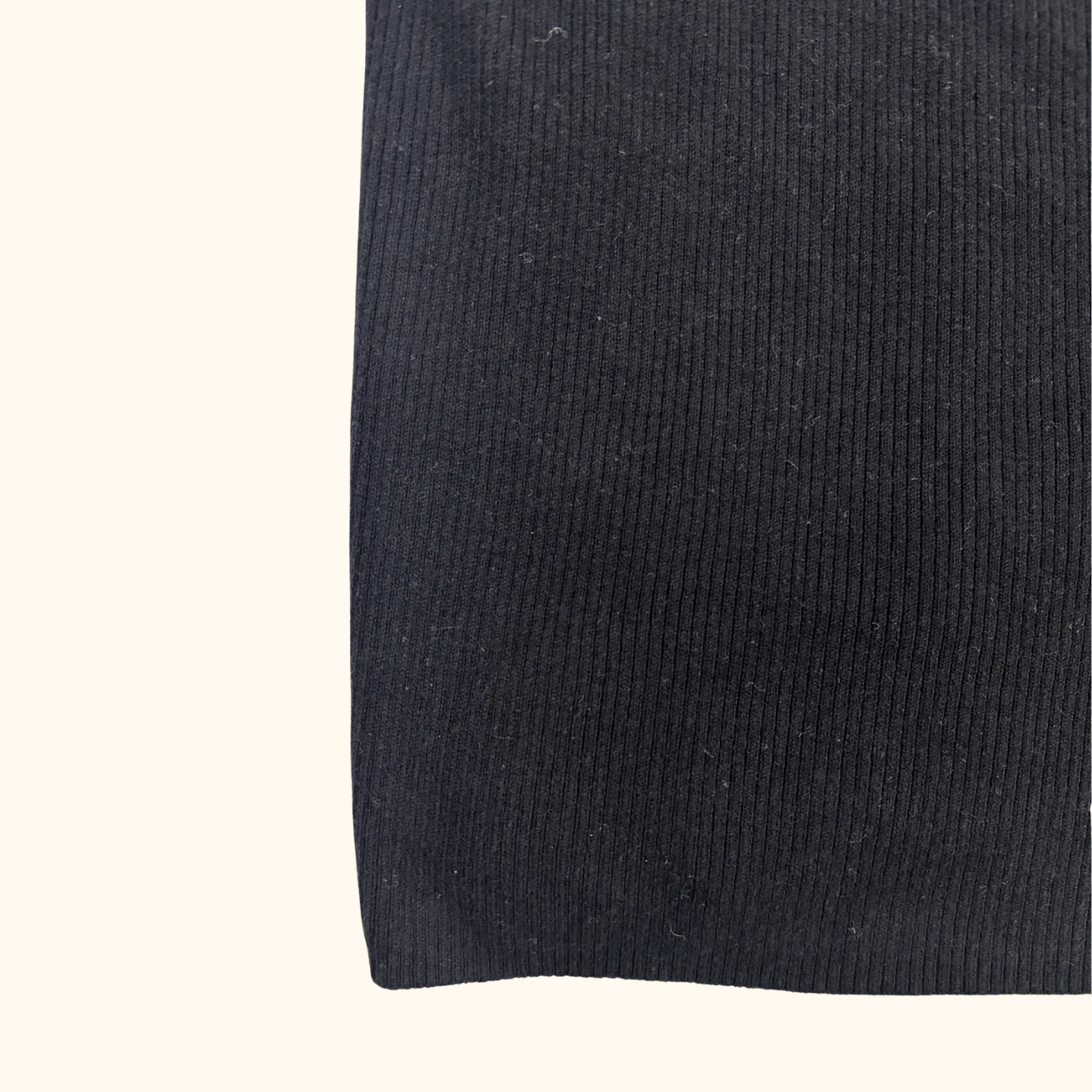 Whistles Black Stretch Frill Vest - Size 16 Whistles