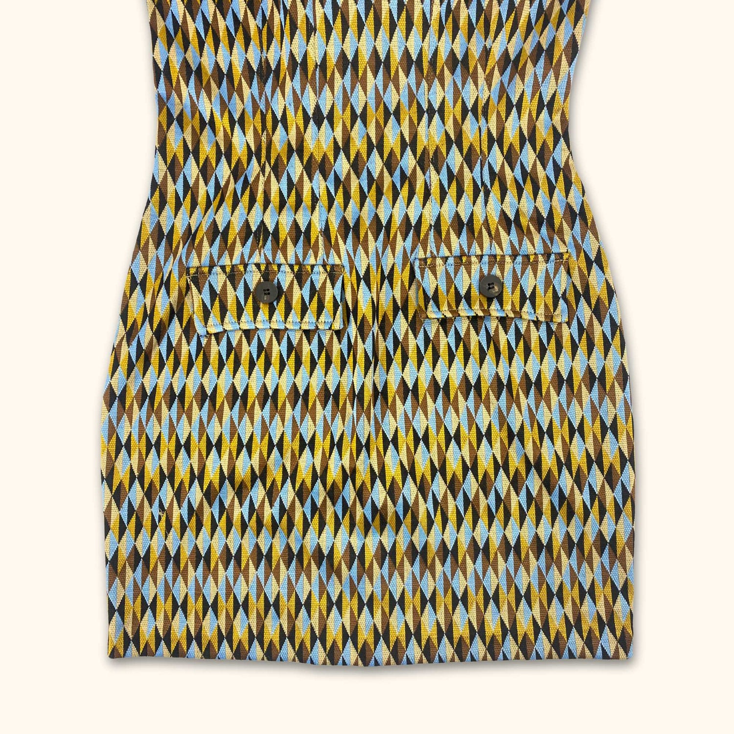 Zara Geometric Bodycon Pinafore Mini Dress Zara Geometric Bodycon Pinafore Mini Dress