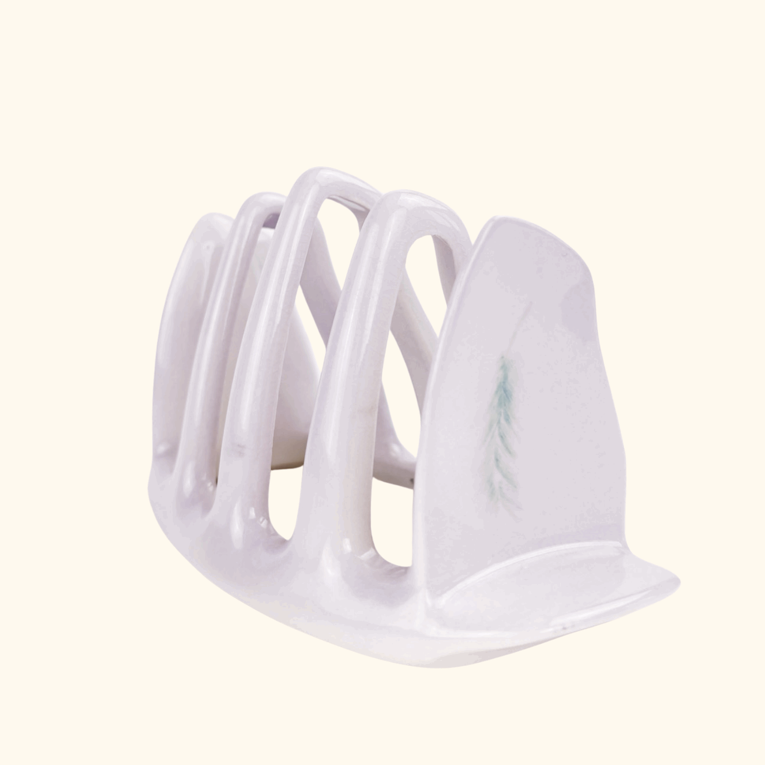 Carlton Ware Morning Glory Lilac Ceramic Toast Rack Carlton Ware