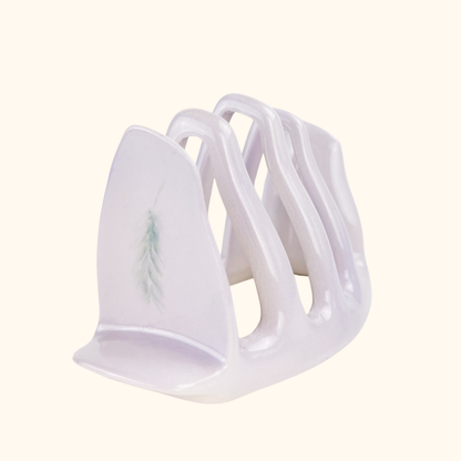 Carlton Ware Morning Glory Lilac Ceramic Toast Rack Carlton Ware