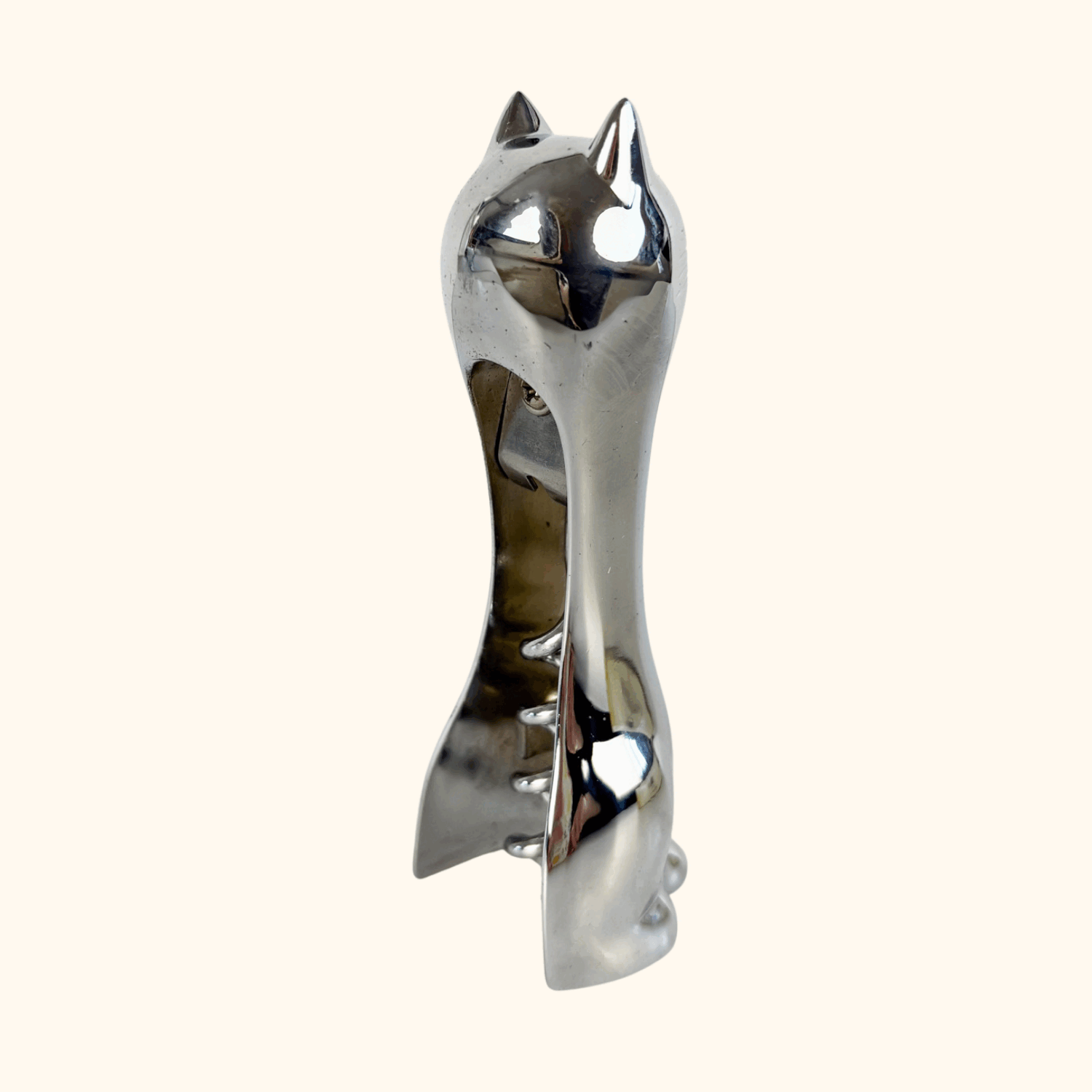 Woolworths Chrome Cat Corkscrew Woolworths