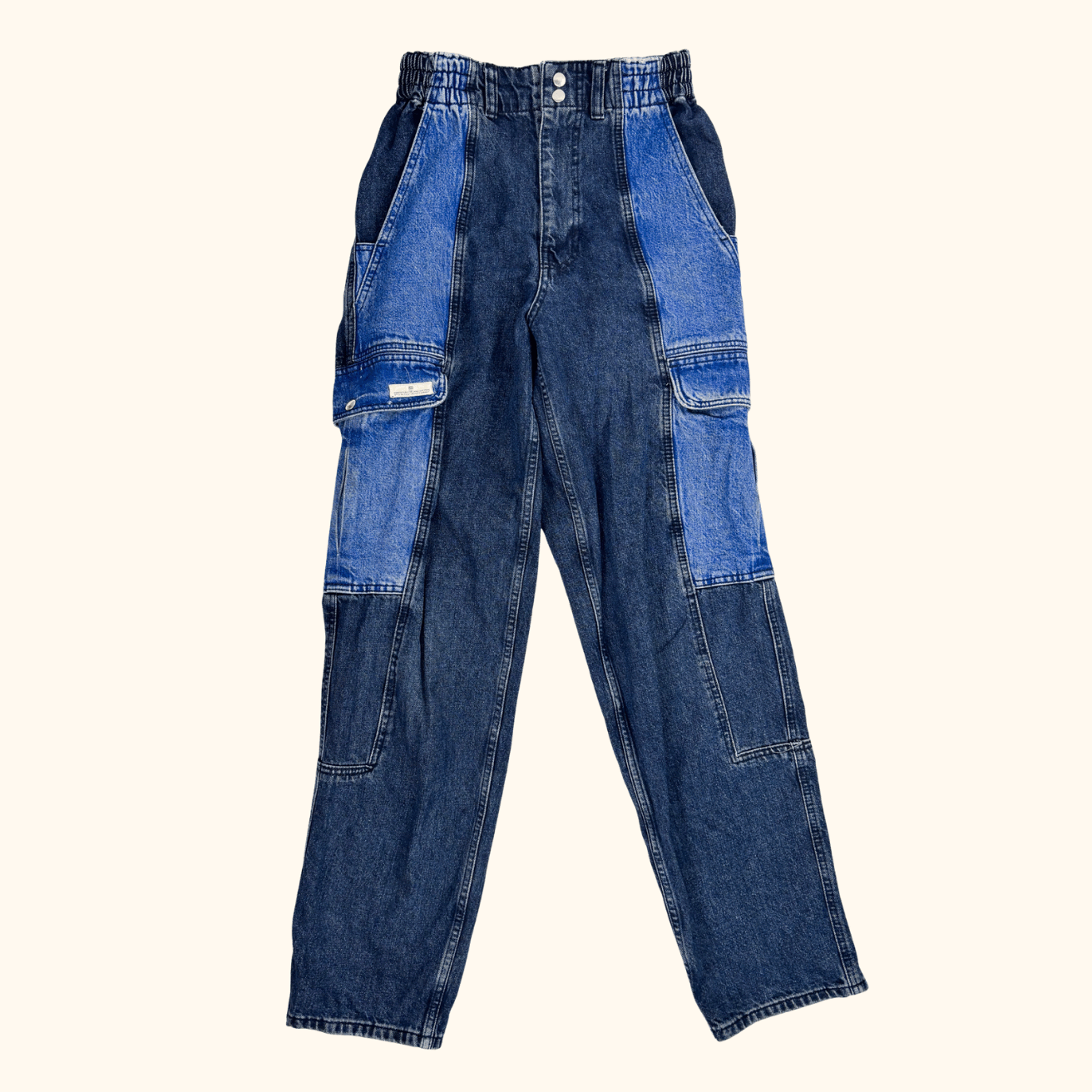 Urban Outfitters BDG Patchwork Cargo Jeans - Size 28inch Urban Outfitters