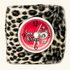 Fluffy Leopard Print Y2K Alarm Clock -  - Clocks