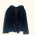 Zara Blue Faux Fur Hooded Coat - Size Small - Zara - Coats & jackets