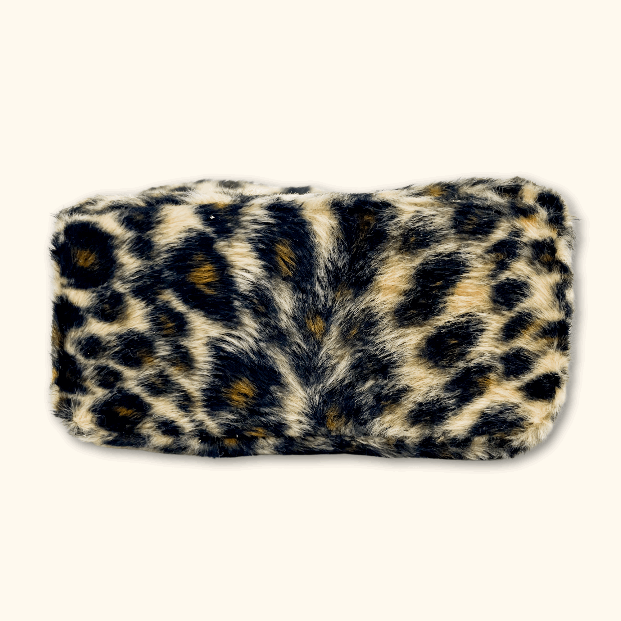 Fluffy Leopard Print Y2K Alarm Clock -  - Clocks