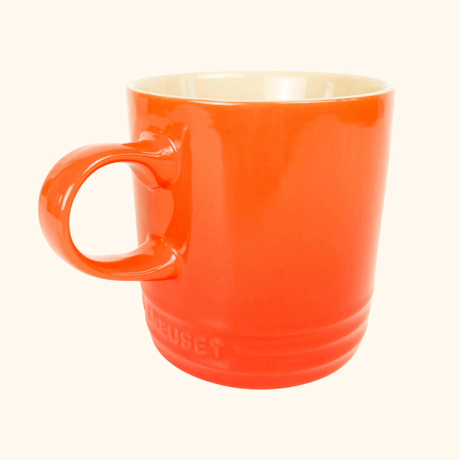 Le Creuset Volcanic Orange Stoneware Mug 350ml -  - Kitchenware