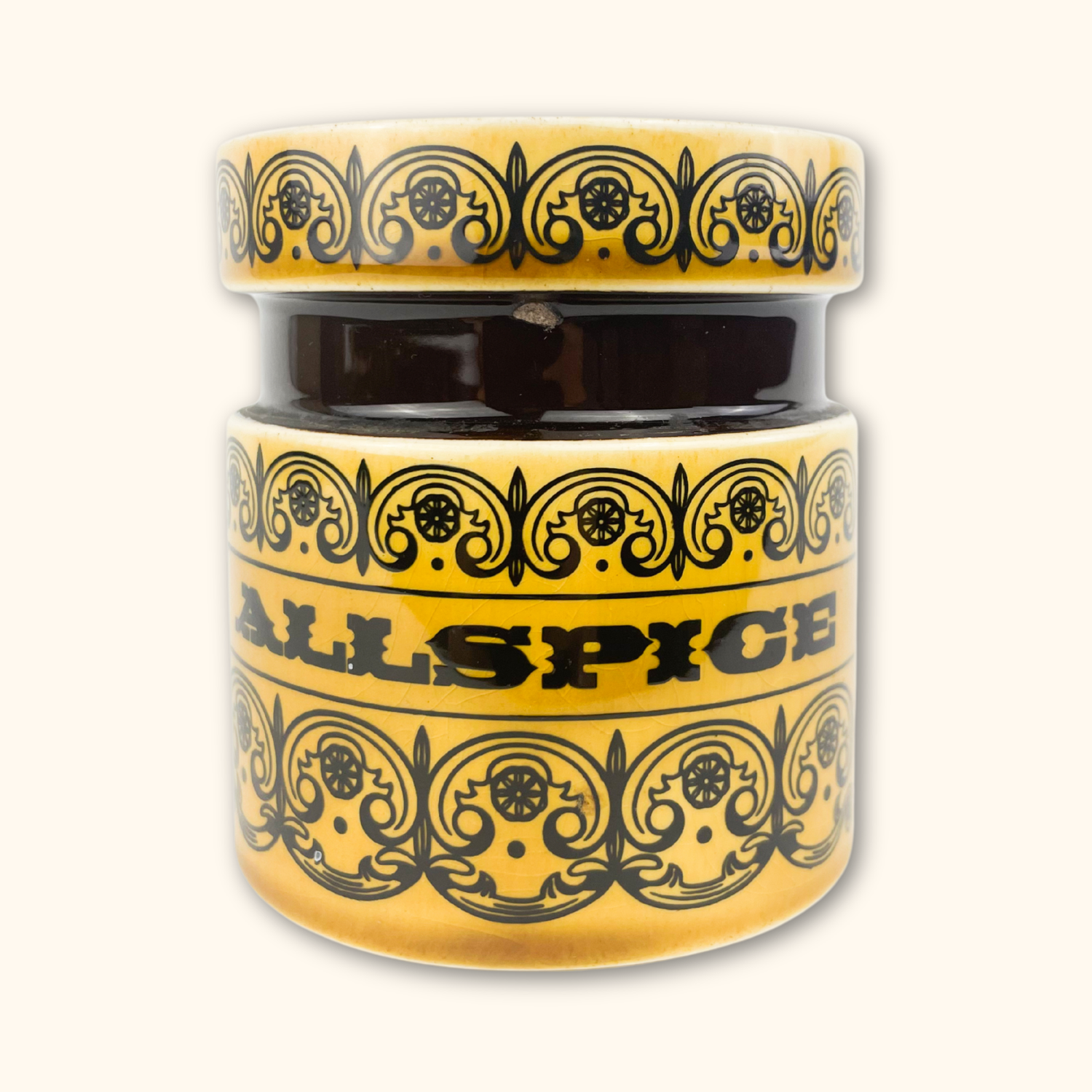 Hornsea C-Scroll Spcie Jars All Spice