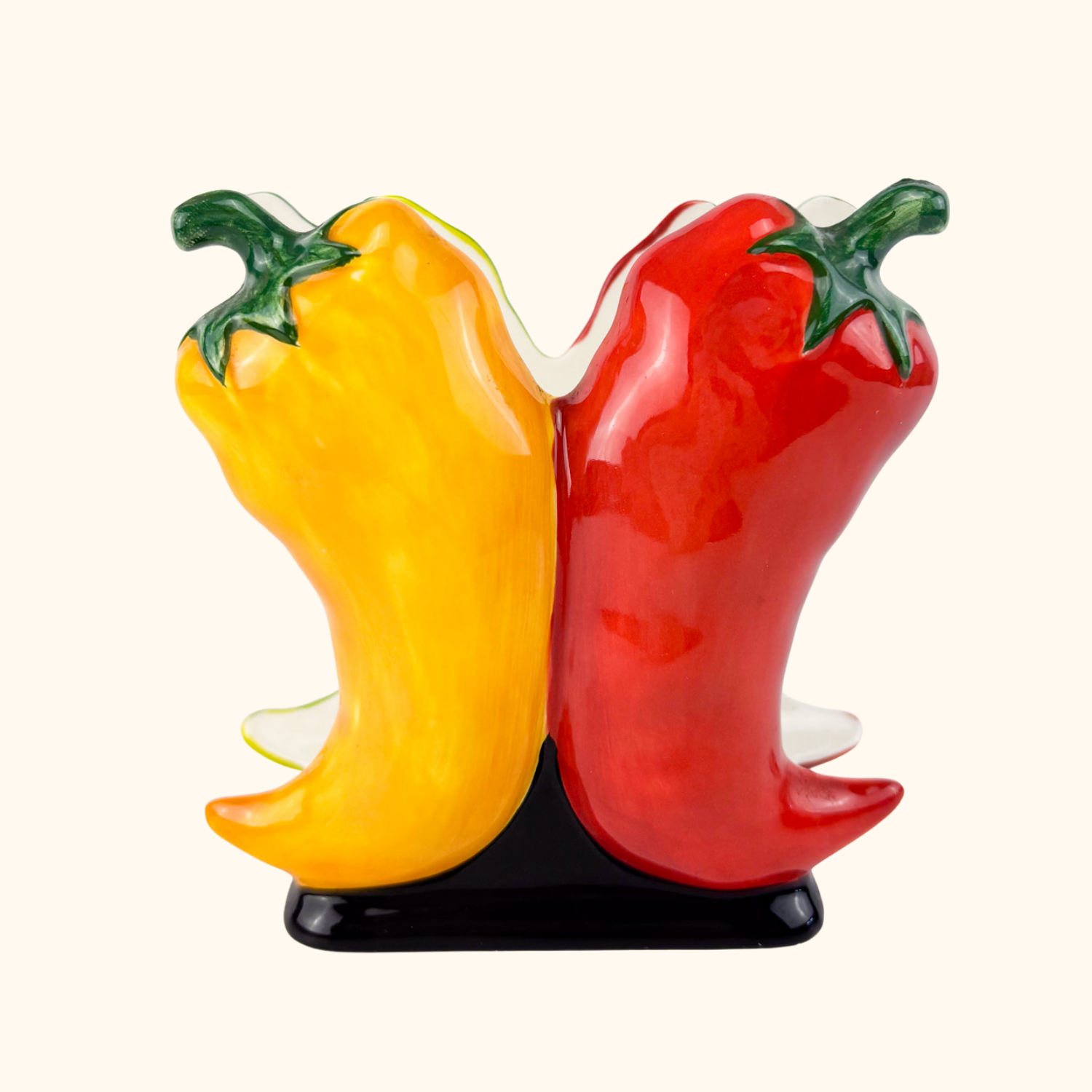 Clay Art Chilli Pepper Novelty Napkin Holder Sunshine Thrift
