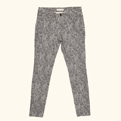 Zara Leopard Print Mid Rise Skinny Jeans - Size 12 Zara