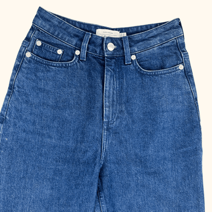 &amp; Other Stories Blue Denim Mom Jeans - Size 24inch &amp; Other Stories