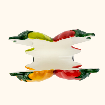 Clay Art Chilli Pepper Novelty Napkin Holder Sunshine Thrift