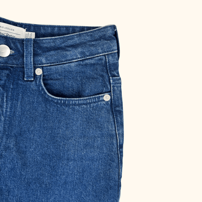 &amp; Other Stories Blue Denim Mom Jeans - Size 24inch &amp; Other Stories