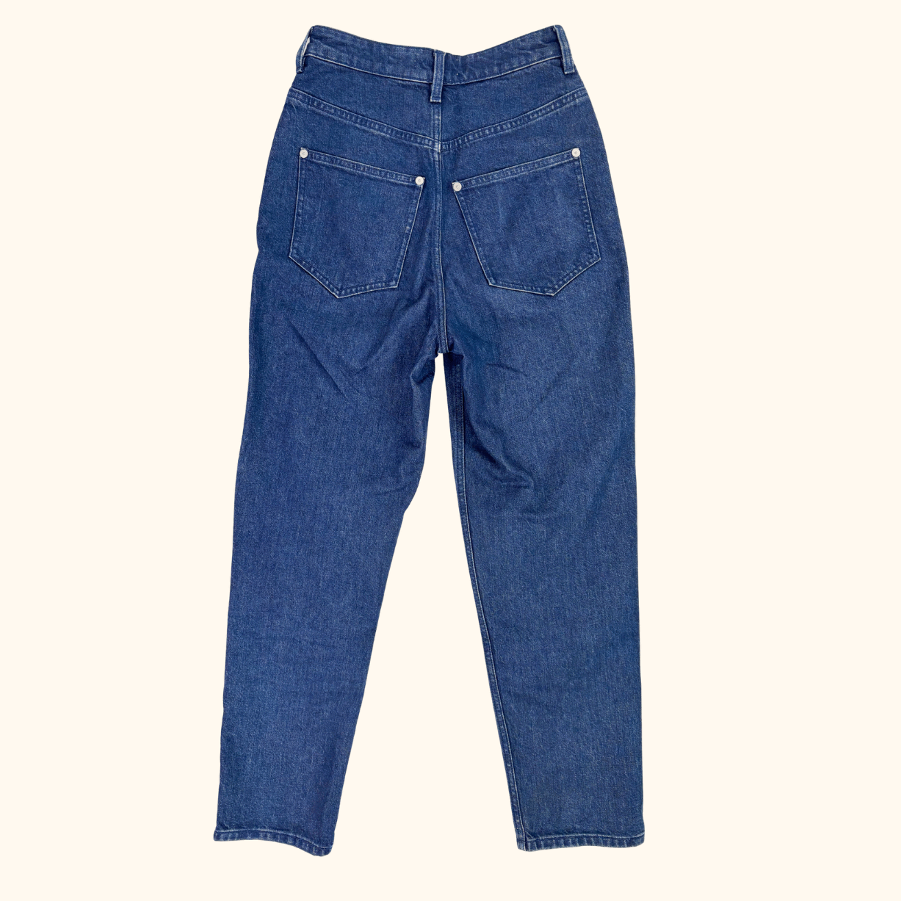 &amp; Other Stories Blue Denim Mom Jeans - Size 24inch &amp; Other Stories