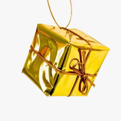 Pink and Gold Sparkle Baubles Mixed Set of 12 Sunshine Thrift