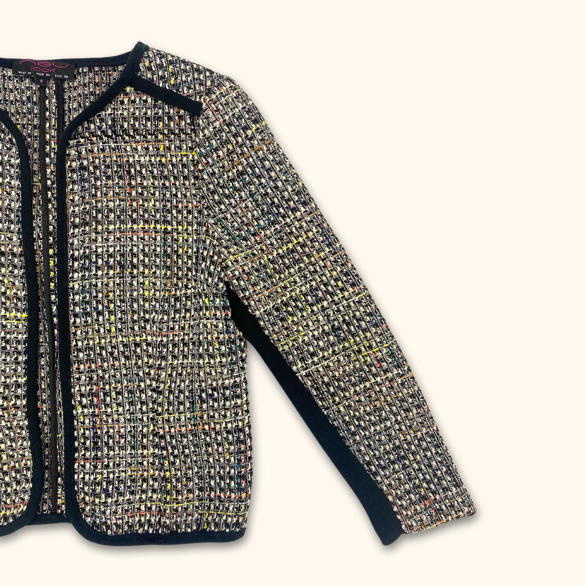 ジャケット NOIRNINE Overfit Tweed Jacket 5BMR0015 NOIRNINE Overfit Tweed Jacket 5BMR0015