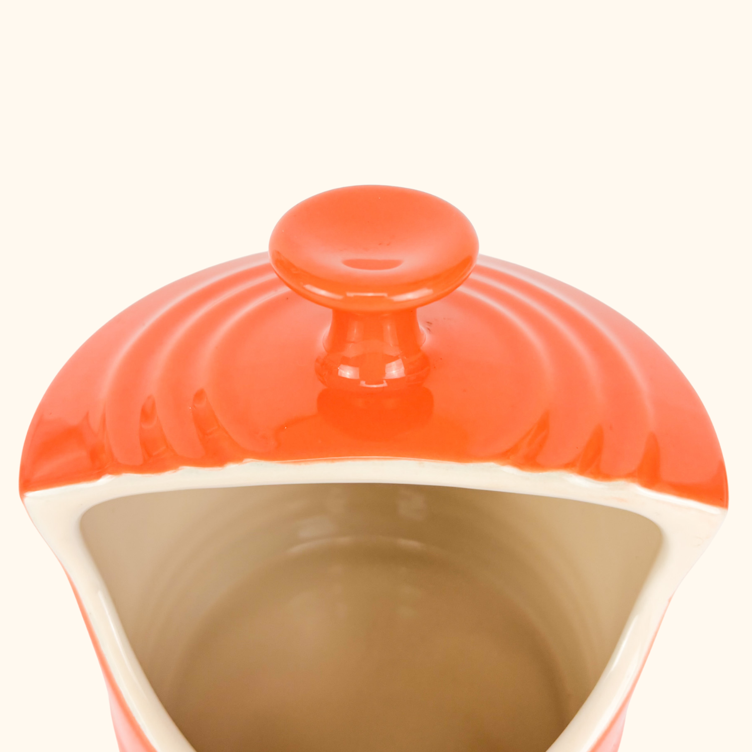 Le Creuset Stoneware Orange Salt Pig