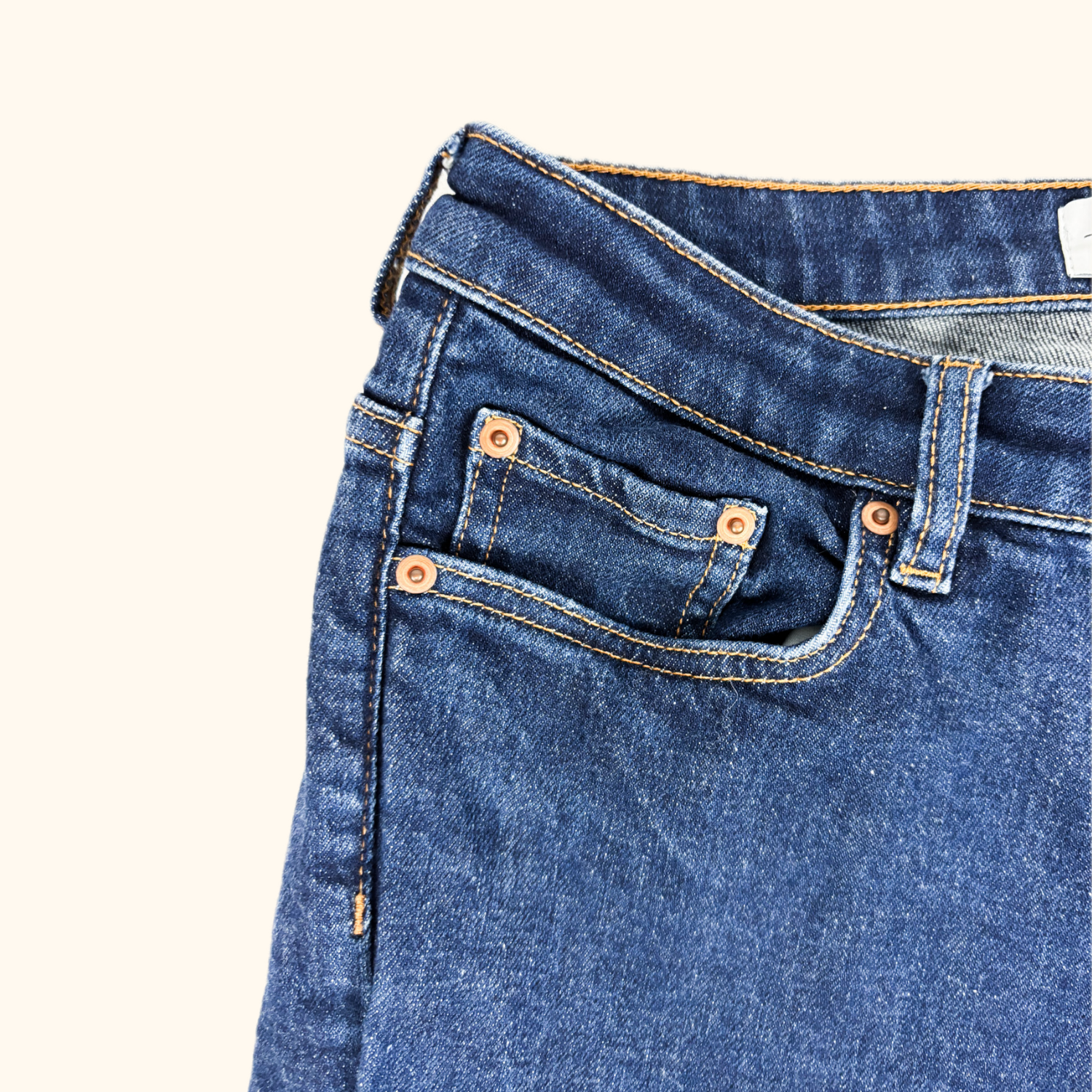 &amp; Other Stories Blue Denim Straight Leg Jeans - Size 30inch &amp; Other Stories