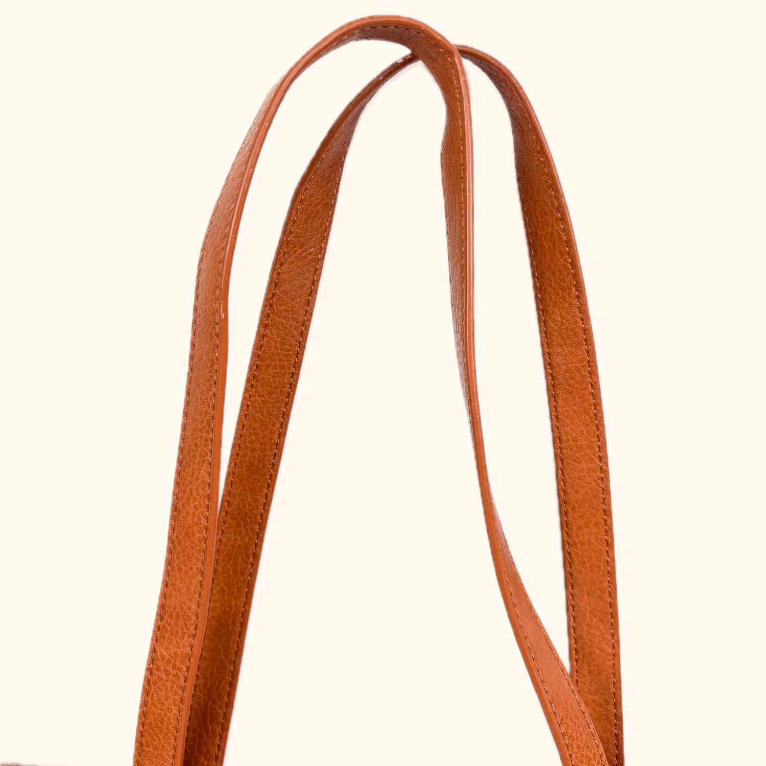Sole Society Canvas Leather Brown Shopper Tote Bag Sole Society